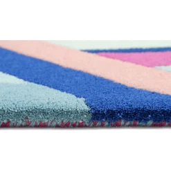 Accessorize Kurzflorteppich Linear Blau -Bieco-Shop accessorize kurzflorteppich linear blau a377437 3