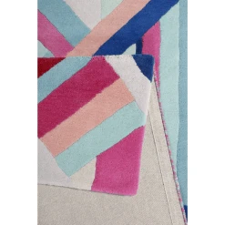 Accessorize Kurzflorteppich Linear Blau -Bieco-Shop accessorize kurzflorteppich linear blau a377437 4