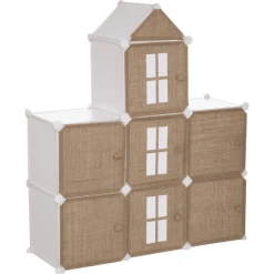 Atmosphera Aufbewahrungsregal Schloss Jute