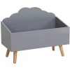 Atmosphera Aufbewahrungstruhe Cloud Grau -Bieco-Shop atmosphera aufbewahrungstruhe cloud grau a401446