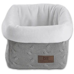 Baby's Only Aufbewahrungskorb Cable Grau