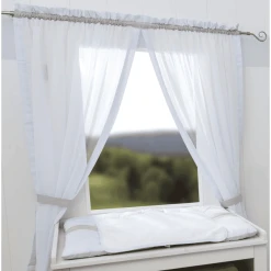 Be Be's Collection Be Be 's Collection Vorhang 2 Schlaufenschals Kleiner Prinz Blau 100 X 150 Cm