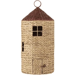 BloomingvilleMINI Korb Mit Deckel Linas Wasserhyazinthe Natur