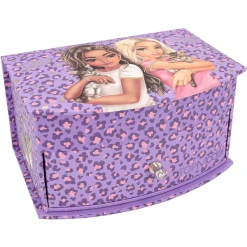 Depesche Schmuckkästchen Lilac Leo Love TOPModel 15,5 X 10,8 X 8,5 Cm Lila
