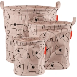 Done By Deer™ Aufbewahrungskörbe Contour 3-tlg., Rosa