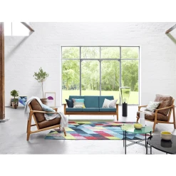 Esprit Kelim Teppich Rainbow Triangle Kelim Multicolor -Bieco-Shop esprit kelim teppich rainbow triangle kelim multicolor a372680 3