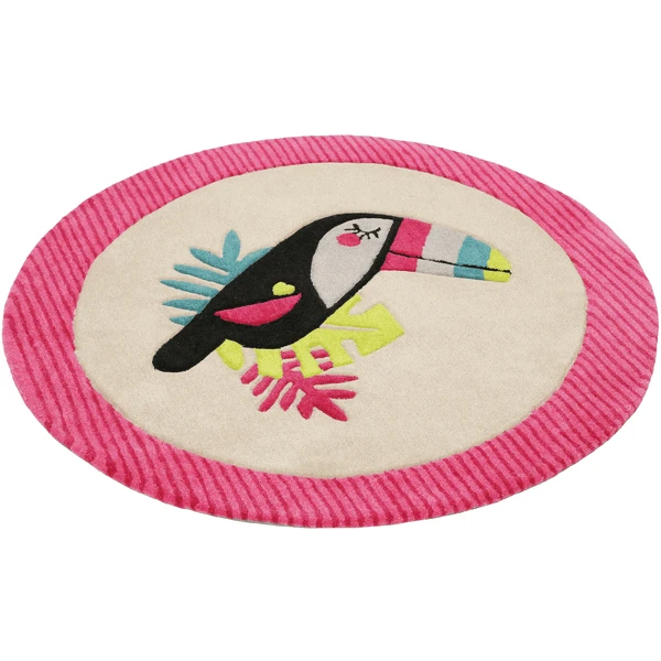 Esprit Kinderteppich E-Toucan Beige Pink 8 Esprit Kinderteppich E-Toucan Beige Pink - Image 6