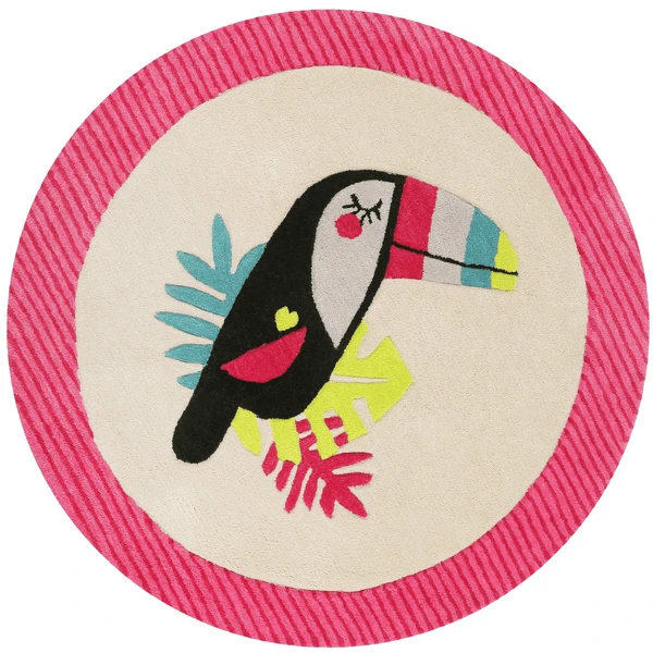 Esprit Kinderteppich E-Toucan Beige Pink 3 Esprit Kinderteppich E-Toucan Beige Pink