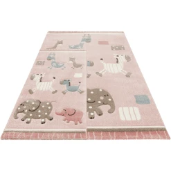 Esprit Kinderteppich Lucky Zoo 2.0 Rosa -Bieco-Shop esprit kinderteppich lucky zoo 2 0 rosa a373359 7