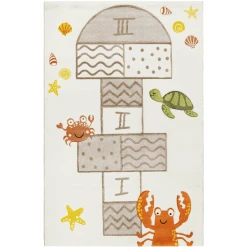 Esprit Kinderteppich Playground Beige