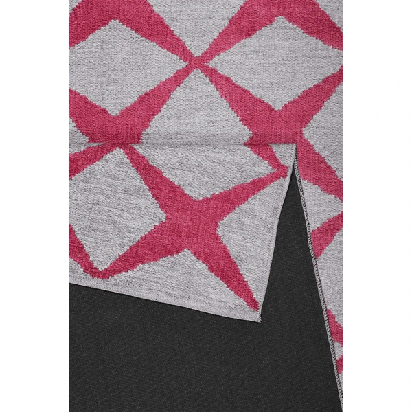 Esprit Kurzflorteppich CALEDON Grau Rot 5 Esprit Kurzflorteppich CALEDON Grau Rot - Image 3