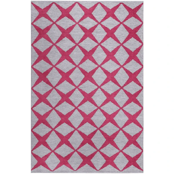 Esprit Kurzflorteppich CALEDON Grau Rot 3 Esprit Kurzflorteppich CALEDON Grau Rot