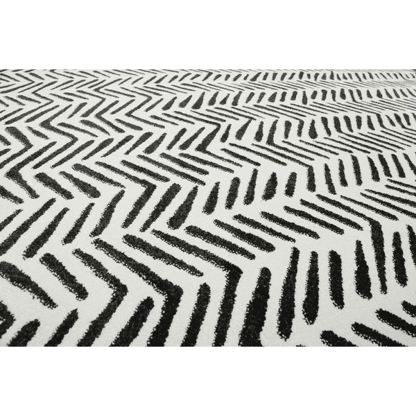 Esprit Kurzflorteppich Congo Schwarz/weiss 9 Esprit Kurzflorteppich Congo Schwarz/weiss - Image 7