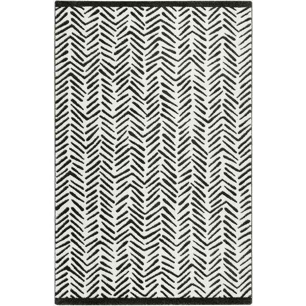 Esprit Kurzflorteppich Congo Schwarz/weiss 3 Esprit Kurzflorteppich Congo Schwarz/weiss