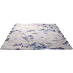 Esprit Kurzflorteppich Crystal Flower Weiss -Bieco-Shop esprit kurzflorteppich crystal flower weiss a372935 1