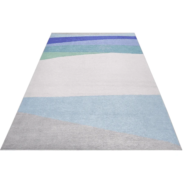 Esprit Kurzflorteppich CURVES Blau 4 Esprit Kurzflorteppich CURVES Blau - Image 2