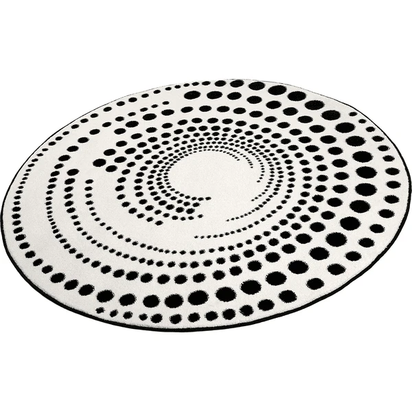 Esprit Kurzflorteppich Eddy Schwarz Weiss 4 Esprit Kurzflorteppich Eddy Schwarz Weiss - Image 2