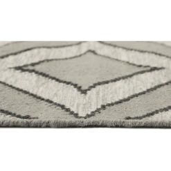 Esprit Kurzflorteppich Kian Kelim Grau -Bieco-Shop esprit kurzflorteppich kian kelim grau a372791 3