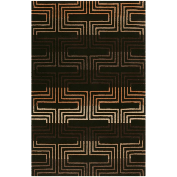 Esprit Kurzflorteppich Matrix Braun 3 Esprit Kurzflorteppich Matrix Braun