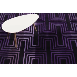 Esprit Kurzflorteppich Matrix Lila -Bieco-Shop esprit kurzflorteppich matrix lila a373064 5