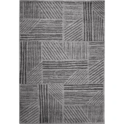 Esprit Kurzflorteppich Scribble Grau