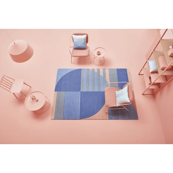 Esprit Kurzflorteppich Skybase Blau 4 Esprit Kurzflorteppich Skybase Blau - Image 2