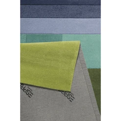 Esprit Kurzflorteppich Various Box Grün -Bieco-Shop esprit kurzflorteppich various box gruen a373053 2