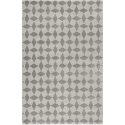 Esprit Kurzflorteppich Venice Beach Hellgrau