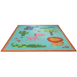 Esprit Kurzflorteppich Zoo Türkis -Bieco-Shop esprit kurzflorteppich zoo tuerkis a372934 1