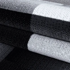 Giancasa Designerteppich Modern Gemustert Flachflorteppich Kurzflor 6560 Black -Bieco-Shop giancasa designerteppich modern gemustert flachflorteppich kurzflor 6560 black a366433 2
