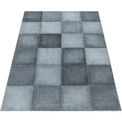 Giancasa Designteppich Kariert Wohnzimmer Kurzflorteppich Pflegeleicht 4202 PINK -Bieco-Shop giancasa designteppich kariert wohnzimmer kurzflorteppich pflegeleicht 4202 pink a366322 23