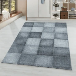 Giancasa Designteppich Kariert Wohnzimmer Kurzflorteppich Pflegeleicht 4202 PINK -Bieco-Shop giancasa designteppich kariert wohnzimmer kurzflorteppich pflegeleicht 4202 pink a366322 27