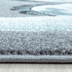 Bieco-Shop -Bieco-Shop giancasa drachenteppich kinderteppich kinderzimmer flachflorteppich kurzflorteppich 840 blue a366474 1