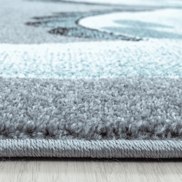 Giancasa Drachenteppich Kinderteppich Kinderzimmer Flachflorteppich Kurzflorteppich 840 Blue 4 Giancasa Drachenteppich Kinderteppich Kinderzimmer Flachflorteppich Kurzflorteppich 840 Blue - Image 2