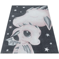 Giancasa Drachenteppich Kinderteppich Kinderzimmer Kurzflorteppich Babyzimmer 2107 PINK -Bieco-Shop giancasa drachenteppich kinderteppich kinderzimmer kurzflorteppich babyzimmer 2107 pink a366116 8