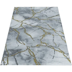 Giancasa Flachflorteppich Wohnzimmer Marmoroptik Schlafzimmer Kurzflorteppich 3815 GOLD -Bieco-Shop giancasa flachflorteppich wohnzimmer marmoroptik schlafzimmer kurzflorteppich 3815 gold a366283 17