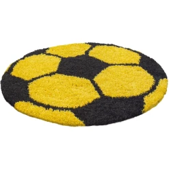 Giancasa Fußballteppich Fußball Kinderteppich Shaggy Kinderteppich 6001 BLACK -Bieco-Shop giancasa fussballteppich fussball kinderteppich shaggy kinderteppich 6001 black a366422 12