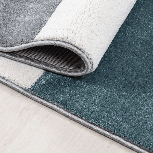 Giancasa Kurzflorteppich Designteppich Streifenmuster 3D Wohnzimmer 1310 Grau 13 Giancasa Kurzflorteppich Designteppich Streifenmuster 3D Wohnzimmer 1310 Grau - Image 11