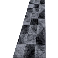 Giancasa Kurzflorteppich Kariert Flachflor Jugendzimmer Wohnzimmer 8003 BLACK -Bieco-Shop giancasa kurzflorteppich kariert flachflor jugendzimmer wohnzimmer 8003 black a366456 5