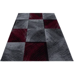 Giancasa Kurzflorteppich Kariert Flachflor Jugendzimmer Wohnzimmer 8003 BLACK -Bieco-Shop giancasa kurzflorteppich kariert flachflor jugendzimmer wohnzimmer 8003 black a366456 7