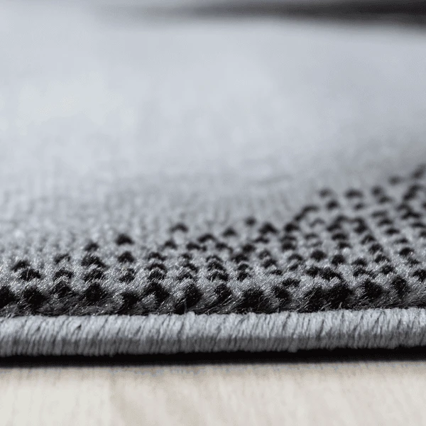 Giancasa Modern Designerteppich Schlafzimmer Kurzflorteppich Flachflor 8008 BLACK 18 Giancasa Modern Designerteppich Schlafzimmer Kurzflorteppich Flachflor 8008 BLACK - Image 16