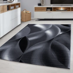 Giancasa Modern Designerteppich Schlafzimmer Kurzflorteppich Flachflor 8008 BLACK 23 Giancasa Modern Designerteppich Schlafzimmer Kurzflorteppich Flachflor 8008 BLACK -Bieco-Shop giancasa modern designerteppich schlafzimmer kurzflorteppich flachflor 8008 black a366461 3