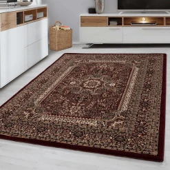 Giancasa Orientteppich Kurzflorteppich Wohnzimmer Orientalisch Schlafzimmer 207 RED -Bieco-Shop giancasa orientteppich kurzflorteppich wohnzimmer orientalisch schlafzimmer 207 red a366097 1