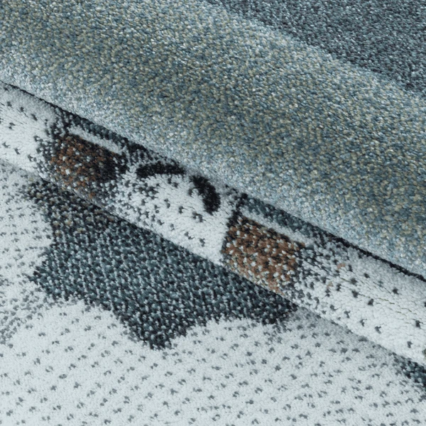 Giancasa Raketenteppich Rakete Kinderteppich Kurzflorteppich Kinderzimmer 2111 Blue 5 Giancasa Raketenteppich Rakete Kinderteppich Kurzflorteppich Kinderzimmer 2111 Blue - Image 3