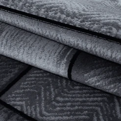 Giancasa Schieferoptik Steinoptik Kurzflorteppich Flachflorteppich Designteppich 8007 Black -Bieco-Shop giancasa schieferoptik steinoptik kurzflorteppich flachflorteppich designteppich 8007 black a366460 3