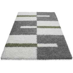 Giancasa Shaggy Hochflorteppich Gestreift Langflor Wohnzimmer 2505 RED -Bieco-Shop giancasa shaggy hochflorteppich gestreift langflor wohnzimmer 2505 red a366122 19