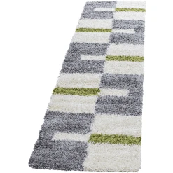 Giancasa Shaggy Hochflorteppich Gestreift Langflor Wohnzimmer 2505 RED -Bieco-Shop giancasa shaggy hochflorteppich gestreift langflor wohnzimmer 2505 red a366122 25