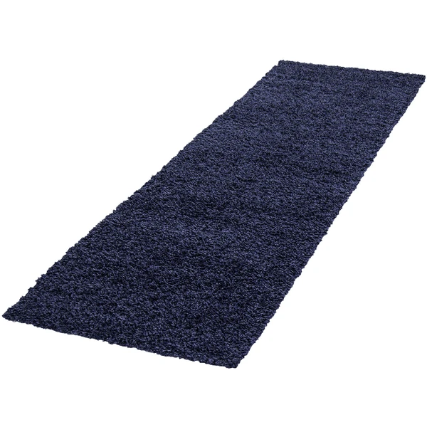 Giancasa Shaggy Hochflorteppich Langflor Wohnzimmer Schlafzimmer 1500 Navy 4 Giancasa Shaggy Hochflorteppich Langflor Wohnzimmer Schlafzimmer 1500 Navy - Image 2