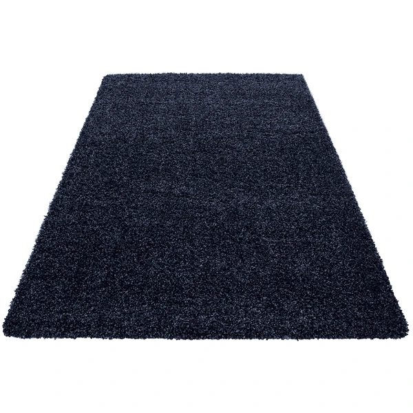 Giancasa Shaggy Hochflorteppich Langflor Wohnzimmer Schlafzimmer 1500 Navy 3 Giancasa Shaggy Hochflorteppich Langflor Wohnzimmer Schlafzimmer 1500 Navy