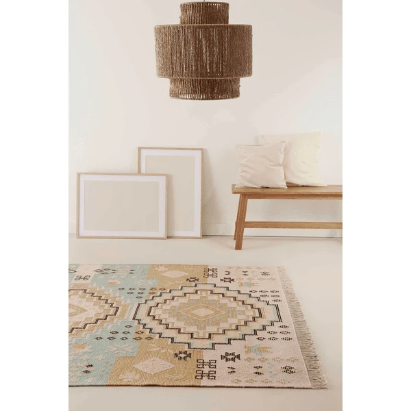 Green Looop Handweb-Teppich Mayenne Rosa 10 Green Looop Handweb-Teppich Mayenne Rosa - Image 8